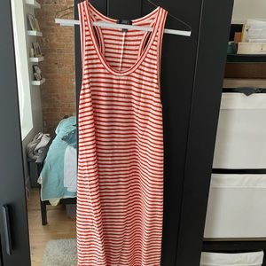 JCrew Razor Back Tshirt Dress
